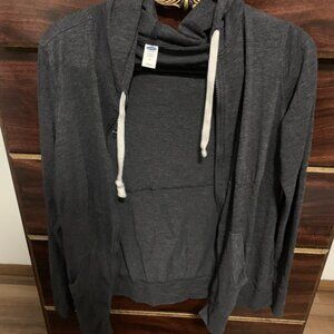 Old Navy Maternity Black Zip-Up Hoodie